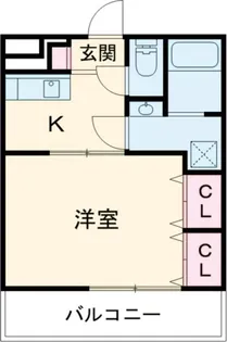 ピアーチェII【2階】の間取り