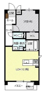 ソレアードVI【1階】の間取り