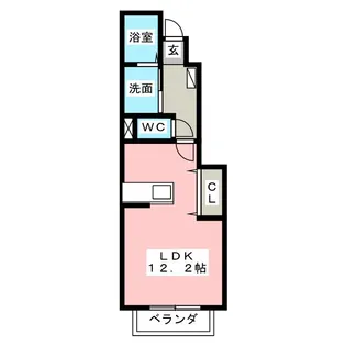 アポロUS【1階】の間取り