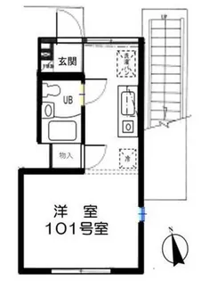 ボナール【1階】の間取り