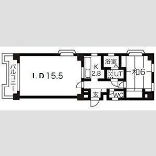 K’sビル(ケーズビル)【3階】の間取り