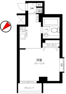 メトロフォート【4階】の間取り