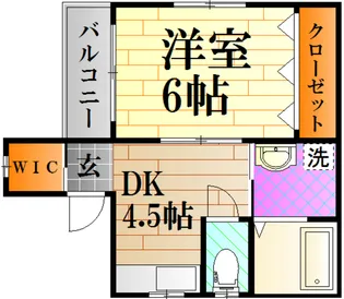 広島県広島市南区皆実町4【マンション】の間取り