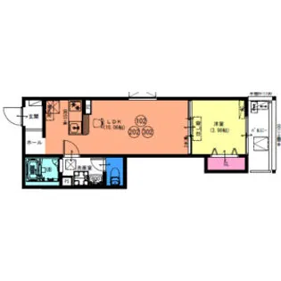 F+style羽衣5号館【1階】の間取り
