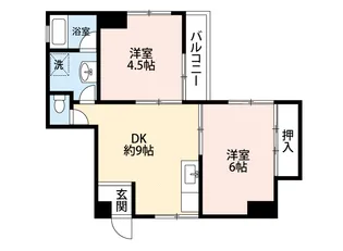 メゾン高殿【5階】の間取り