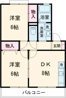 アヴァンティコート A【2階】の間取り