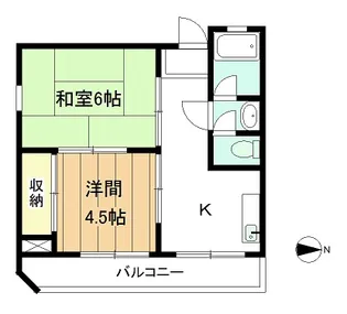 ハイツ青山【3階】の間取り