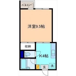 リヴェンデル【1階】の間取り
