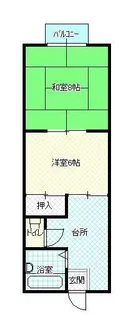 クレドール南平台2号館【1階】の間取り