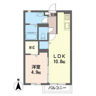 Ohana Hare B【2階】の間取り