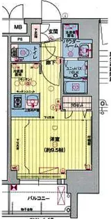 プレサンス上前津リラシス【5階】の間取り