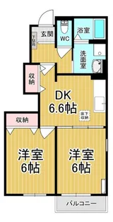 K・U・2【1階】の間取り