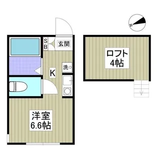 神奈川県横浜市金沢区寺前2【アパート】の間取り