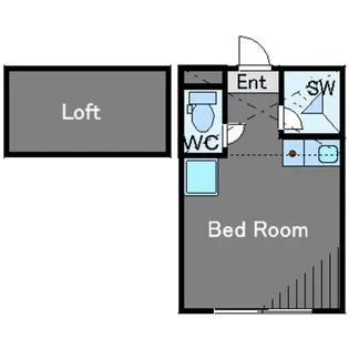 カーサミモザ【1階】の間取り