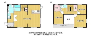 スプリング・フィールド【1階】の間取り