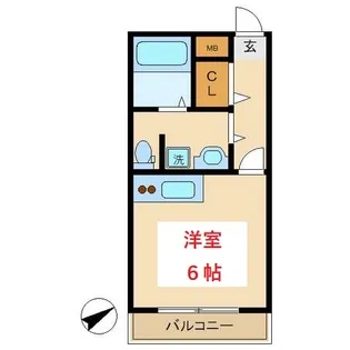 東京都品川区二葉4【マンション】の間取り