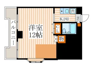 クレイン仲町【2階】の間取り