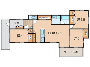 神奈川県横浜市瀬谷区阿久和東2【一戸建】の間取り