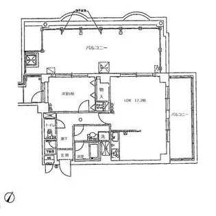 保土ヶ谷公園アーバンコンフォート【2階】の間取り