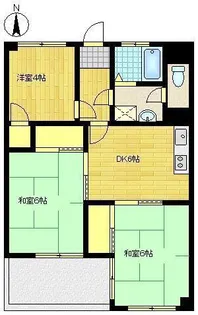 成清ビル【2階】の間取り