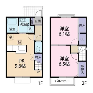 PoPoRaSu Aの間取り