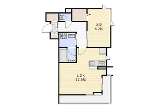サクシード志木【2階】の間取り