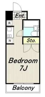 ジュンベリーマンション【2階】の間取り