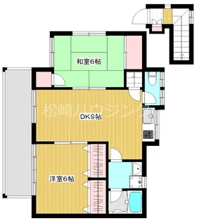 コハル荘【2階】の間取り
