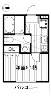 アーベインテラス氷川台【3階】の間取り