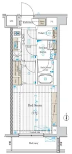 東京都中野区江古田2【マンション】の間取り