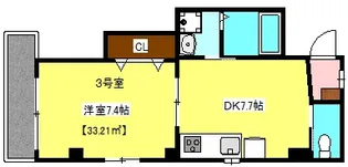 サンコート津田沼【2階】の間取り