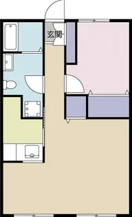 コワンテールA【2階】の間取り