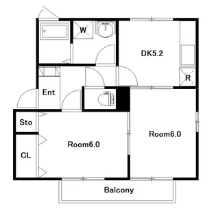 Polaris【1階】の間取り