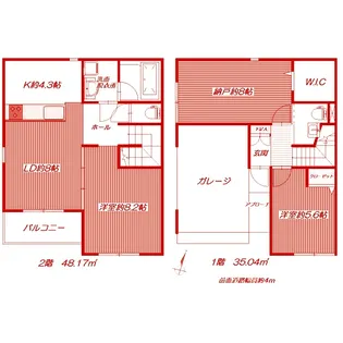 神奈川県横浜市南区堀ノ内町2【一戸建】の間取り