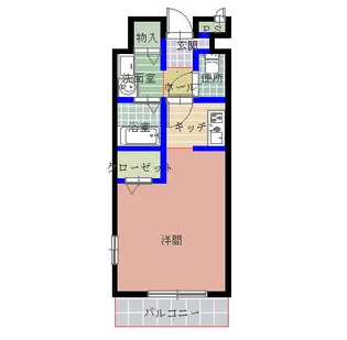 ミレニアムプラザ【1階】の間取り