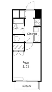 シティクレスト元住吉【3階】の間取り