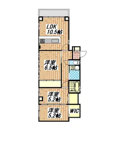 Casa frere【3階】の間取り