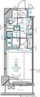 ディアレイシャス東別院III【2階】の間取り