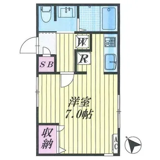 サンヒル学芸大学【2階】の間取り