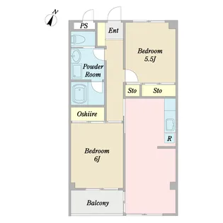 エルビィ相之川【3階】の間取り