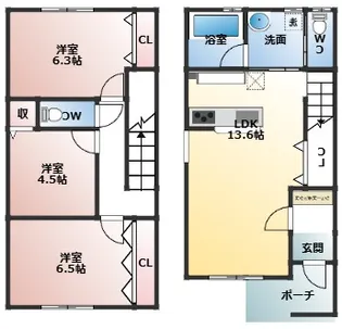 リアン7の間取り