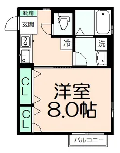 Catedral【2階】の間取り