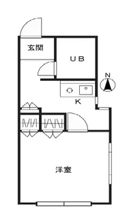 KNOLL COURT【1階】の間取り