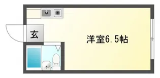 ソサエティ山手【1階】の間取り