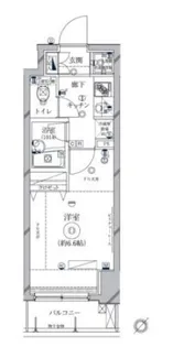 クレイシア新横浜【3階】の間取り