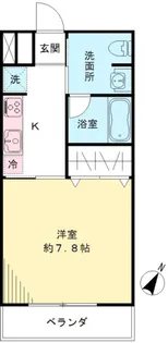桜ヶ丘壱番館【3階】の間取り