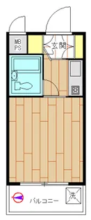 モナークマンション代々木上原【2階】の間取り