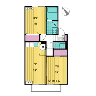 ファミーユ21 A【1階】の間取り