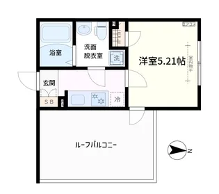 フォルトゥーナ三軒茶屋【4階】の間取り