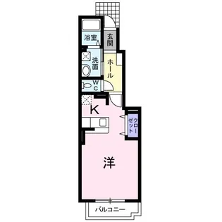 サン・フローラ【1階】の間取り